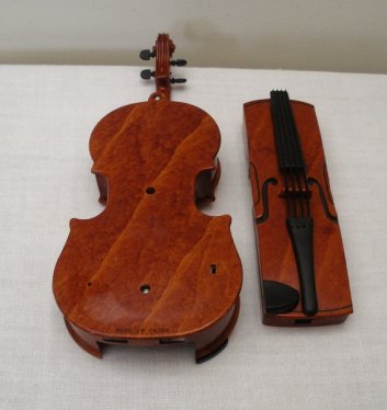 A phone that looks like a violin?